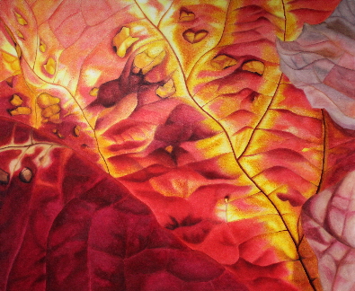 Heidrun Wettengl, R�ckkehr, Gouache auf Leinwand, 150x180 cm, 2013